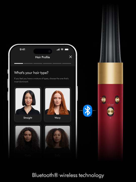Dyson Airwrap i.d.™ multi-styler and dryer - Curly+Coily (Red Velvet/Gold)