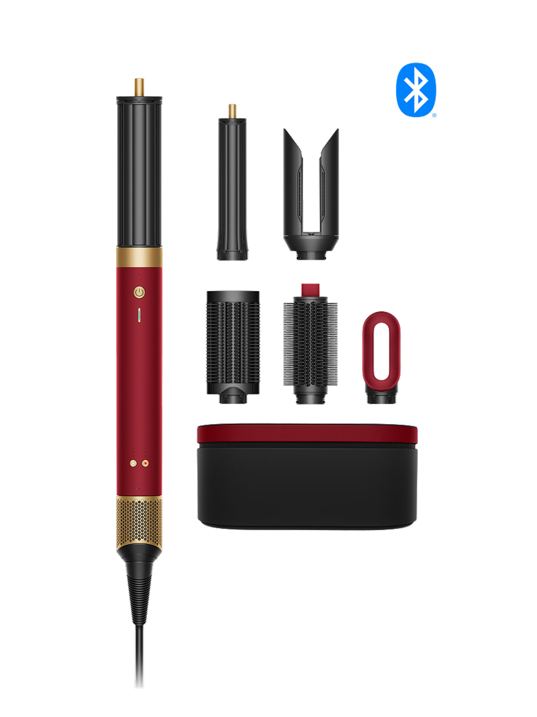 Dyson Airwrap Co-anda2x™ multi-styler and dryer - Straight+Wavy (Red velvet/Gold)