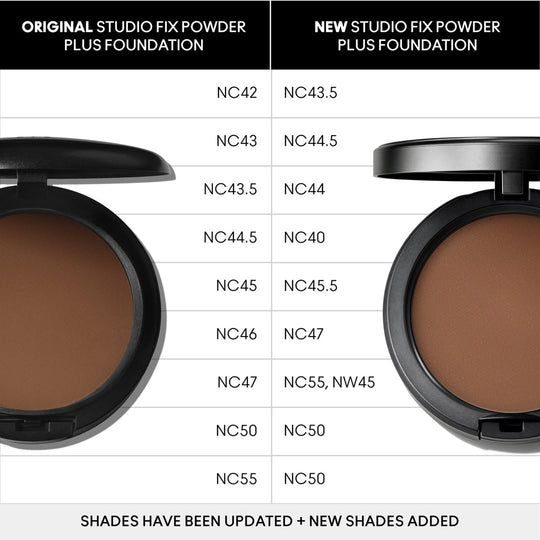 New Studio Fix Powder Plus Foundation