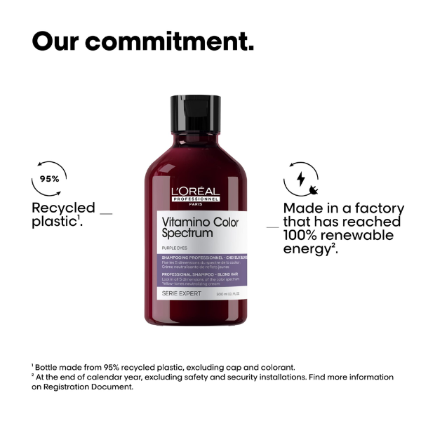 Vitamino Color Spectrum Purple Shampoo 300ml - MYHOLDAL LEBANON