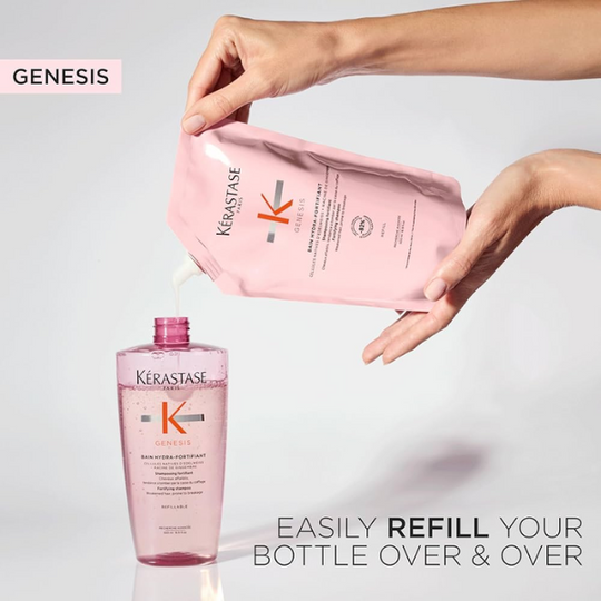 Genesis Bain Hydra-Fortifiant Refill Pouch 500ml - MYHOLDAL LEBANON
