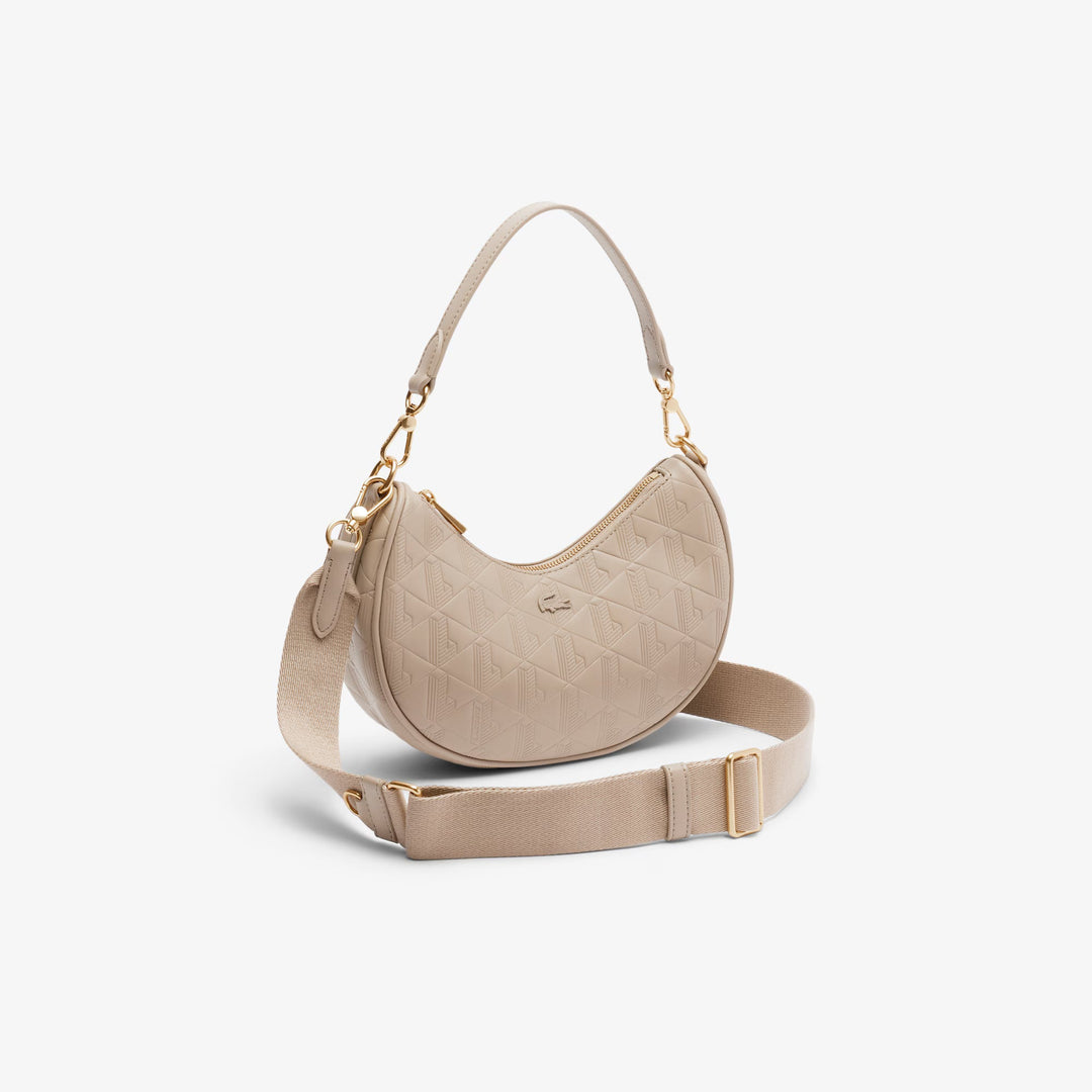 Maheki Embossed Leather Half Moon Purse-NF4710MH