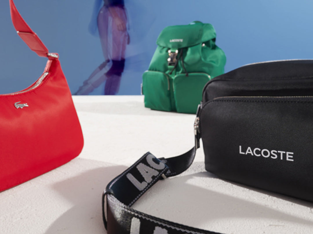 Lacoste, Lacoste Lebanon, men accessories, women accessories, summer, unisex, new collection, accessories, lifestyle, designer brand, premium, luxury, spring summer, material, mix and match , layers, sporty, caps, bags, handbags, backpacks