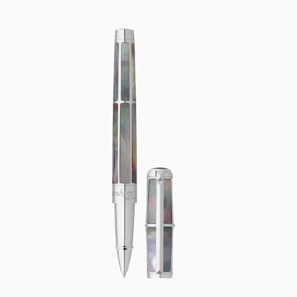 Mother-of-Pearl and Palladium Finish Convertible Rollerball Pen - 412680
