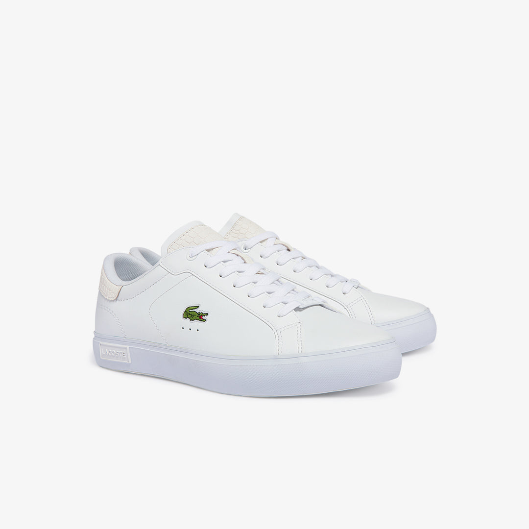 Men's Powercourt Burnished Leather Sneakers - 41SMA0030