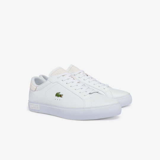 Men's Powercourt Burnished Leather Sneakers - 41SMA0030