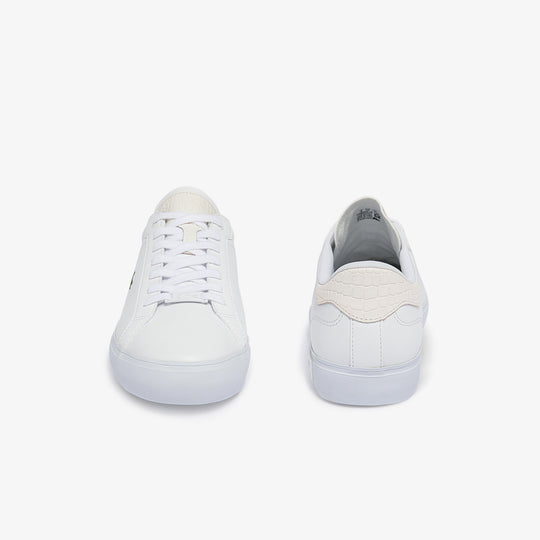 Men's Powercourt Burnished Leather Sneakers - 41SMA0030