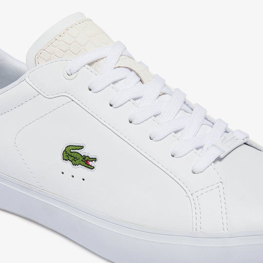 Men's Powercourt Burnished Leather Sneakers - 41SMA0030