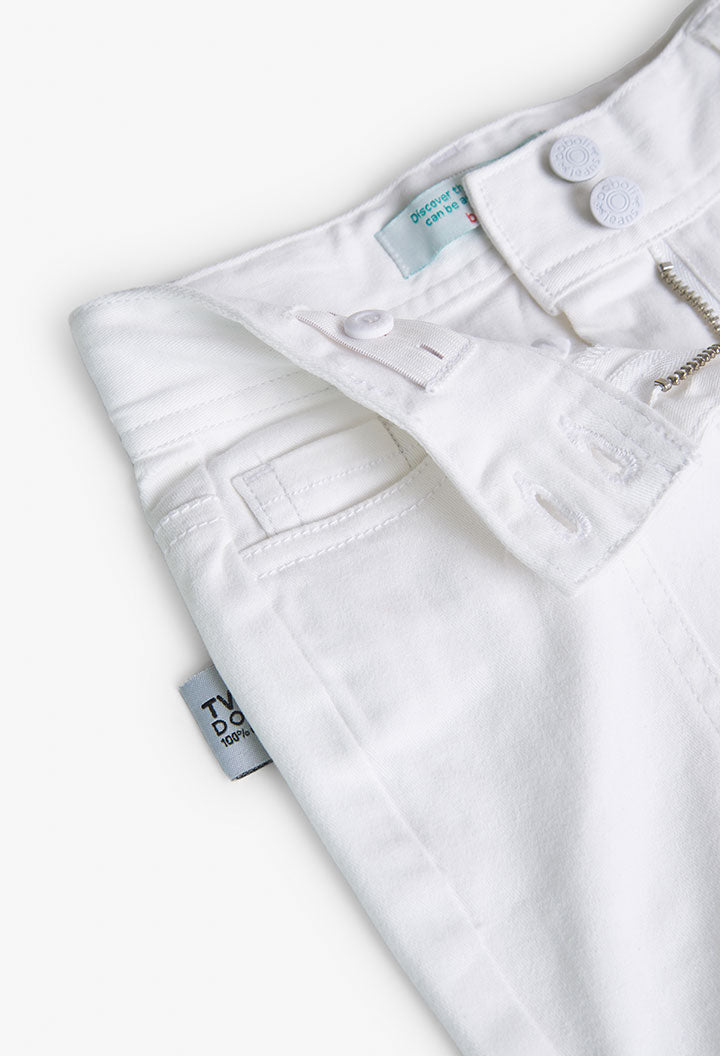 Buy Stretch twill trousers for girl -BCI - 438016 Online Lebanon, Online Shopping Lebanon