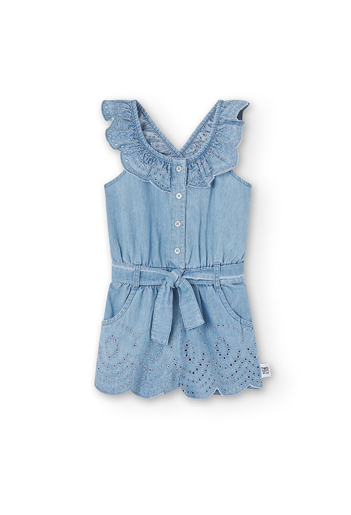 Denim jumpsuit for girl - 438139 - MYHOLDAL LEBANON