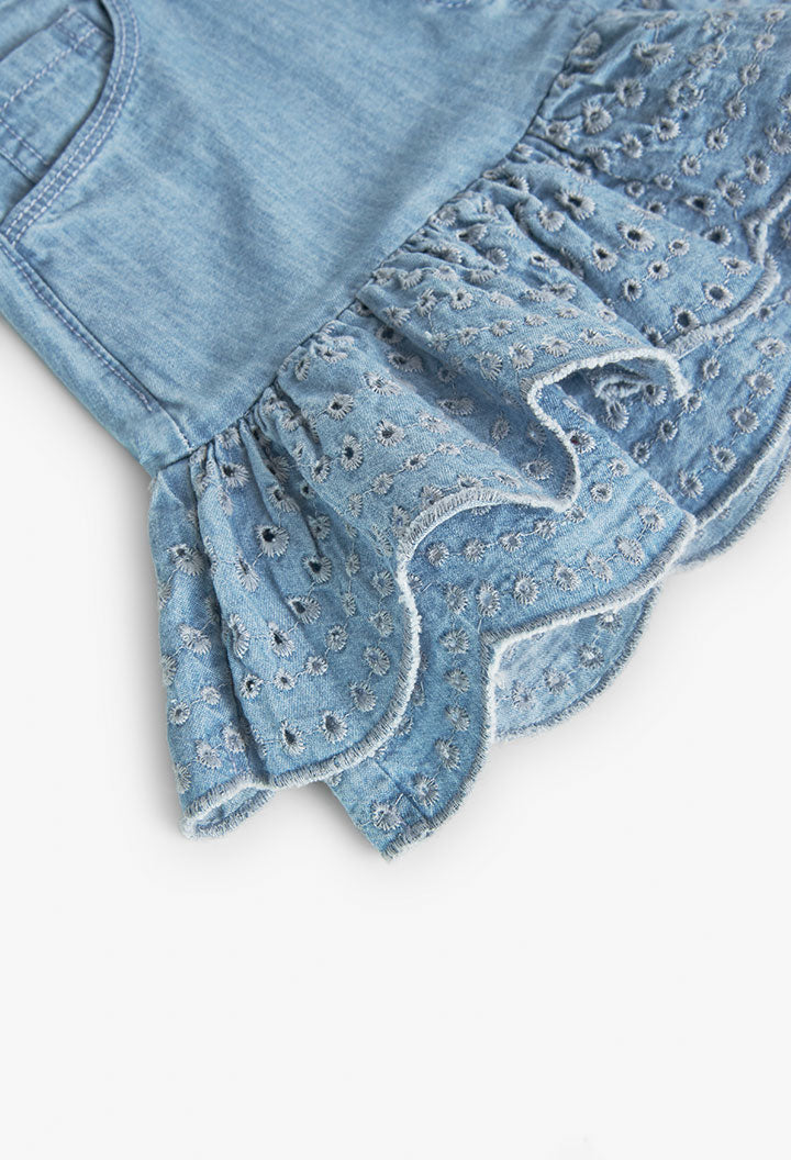 Buy Denim ruffle skirt for girl - 438151 Online Lebanon, Online Shopping Lebanon