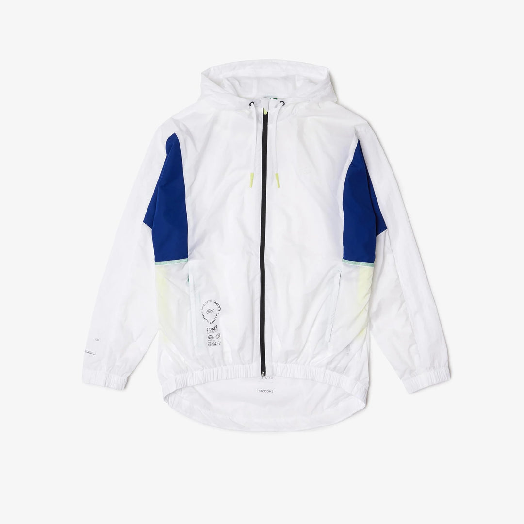 Men's Lacoste Sport Collapsible Nylon Zip Parka