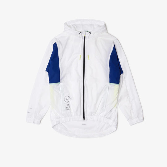 Men's Lacoste Sport Collapsible Nylon Zip Parka