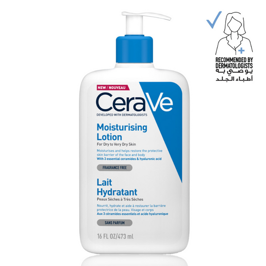 Cerave Moisturizing Lotion for Normal to Dry Skin with Hyaluronic Acid 473Ml