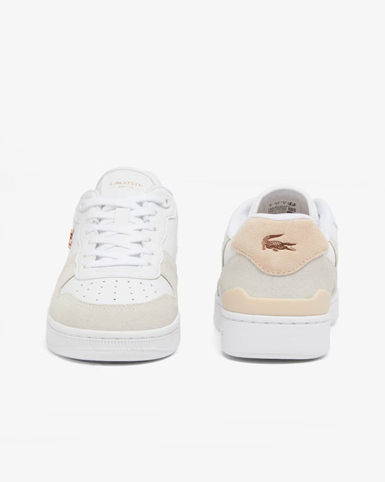 Women's T-Clip Set Leather Sneakers - 48SFA0043 - MYHOLDAL LEBANON