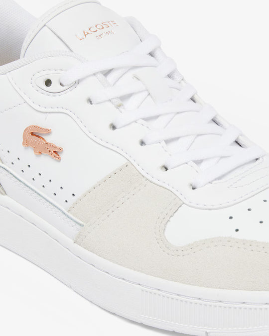 Women's T-Clip Set Leather Sneakers - 48SFA0043