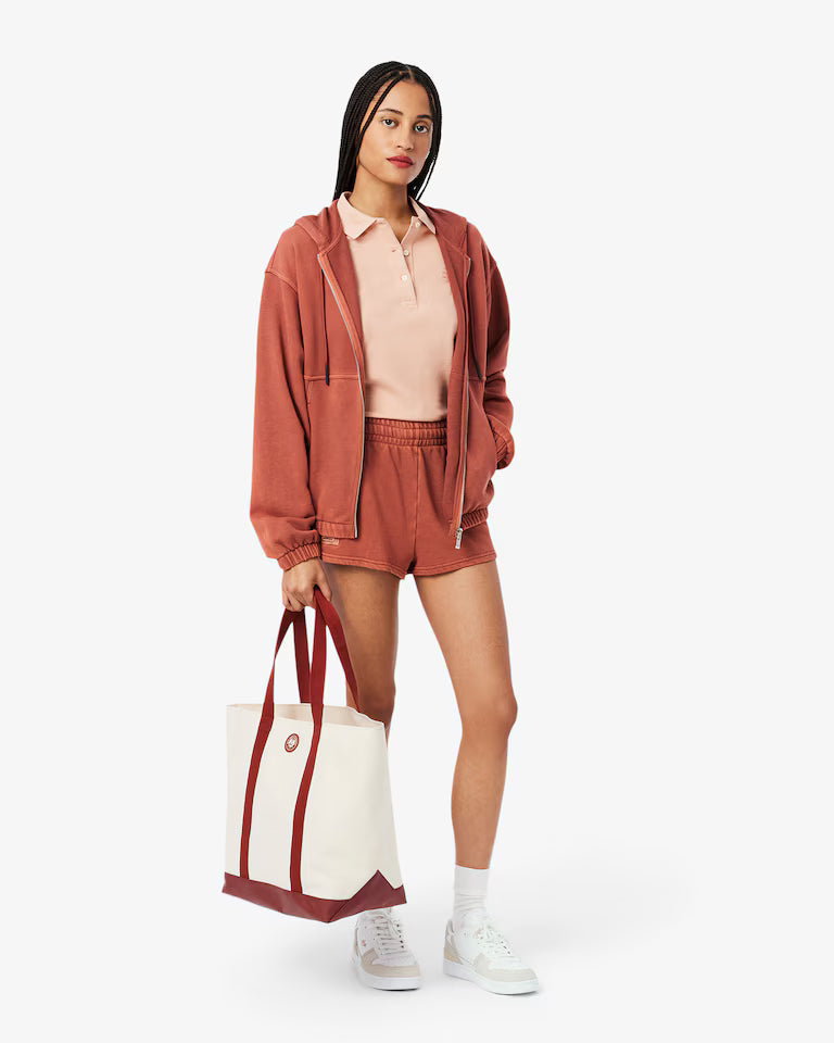 Women's T-Clip Set Leather Sneakers - 48SFA0043 - MYHOLDAL LEBANON