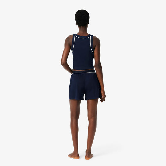 Ribbed Cotton Pyjama Set - 4F8400