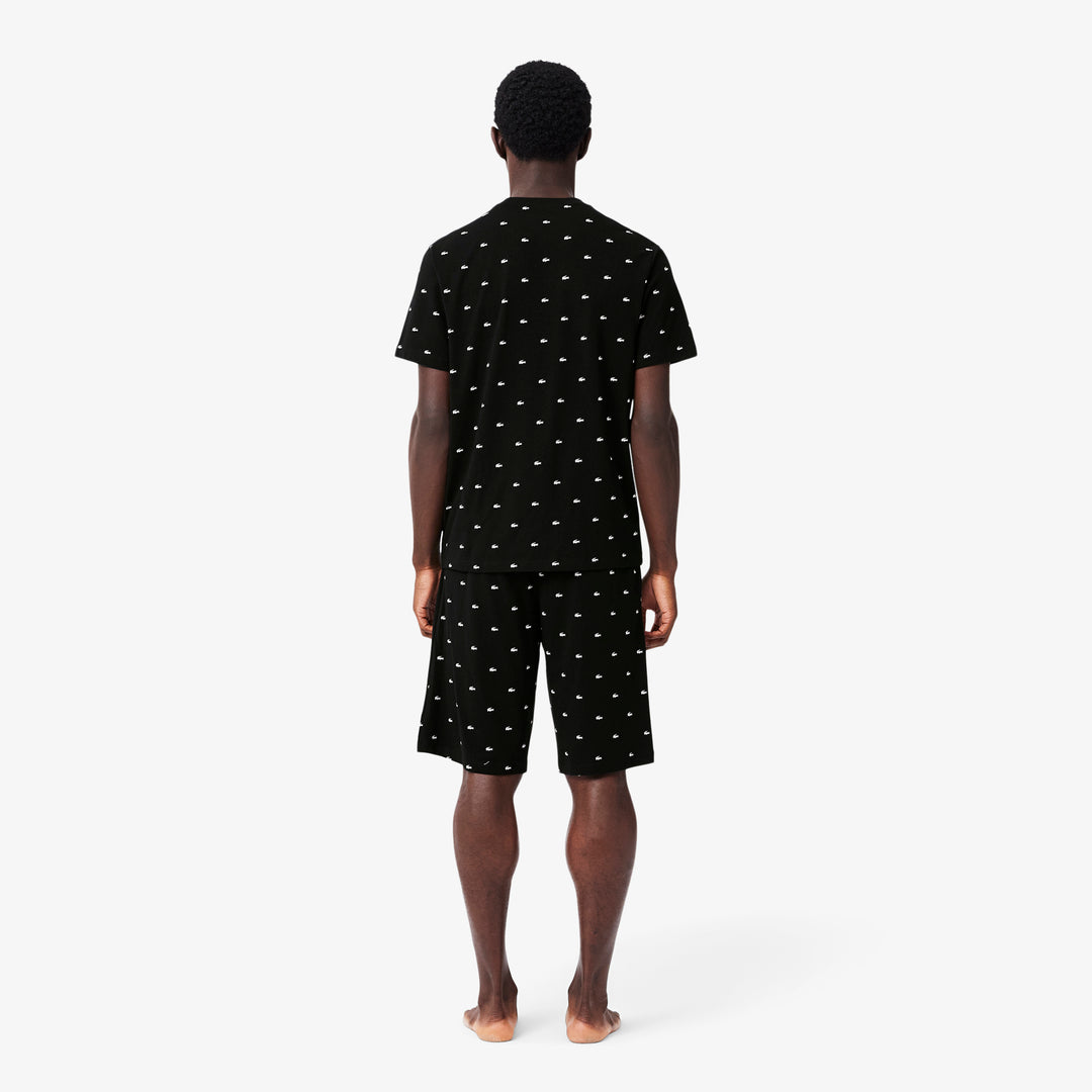 Printed Cotton Pyjama Set - 4H3304