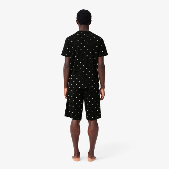 Printed Cotton Pyjama Set - 4H3304