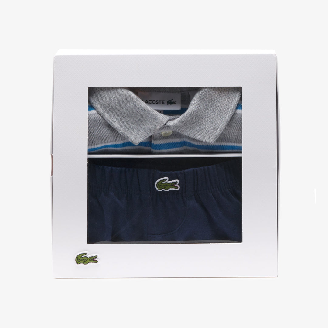 Mini Piqué Pyjama Gift Set - 4J1135 - MYHOLDAL LEBANON