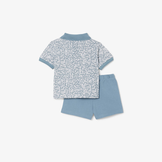 Printed Baby Set with Bag - 4J8459