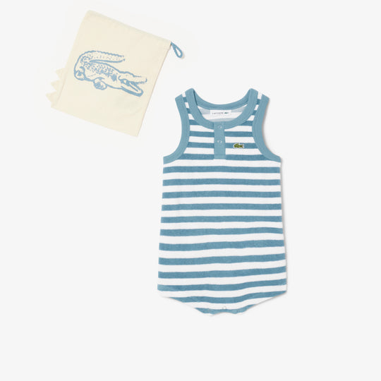Striped Terry Baby Onesie - 4J8488