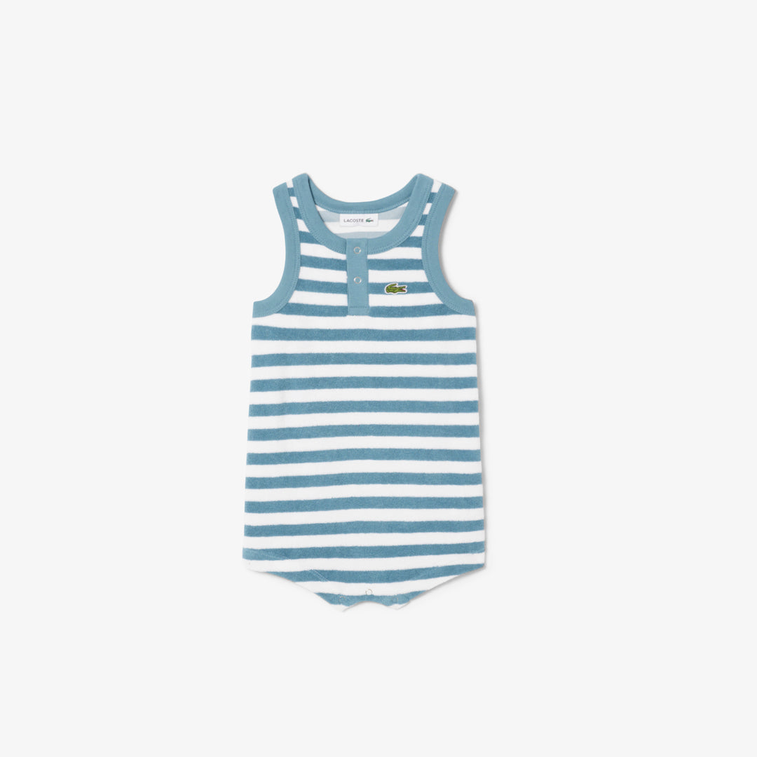 Striped Terry Baby Onesie - 4J8488