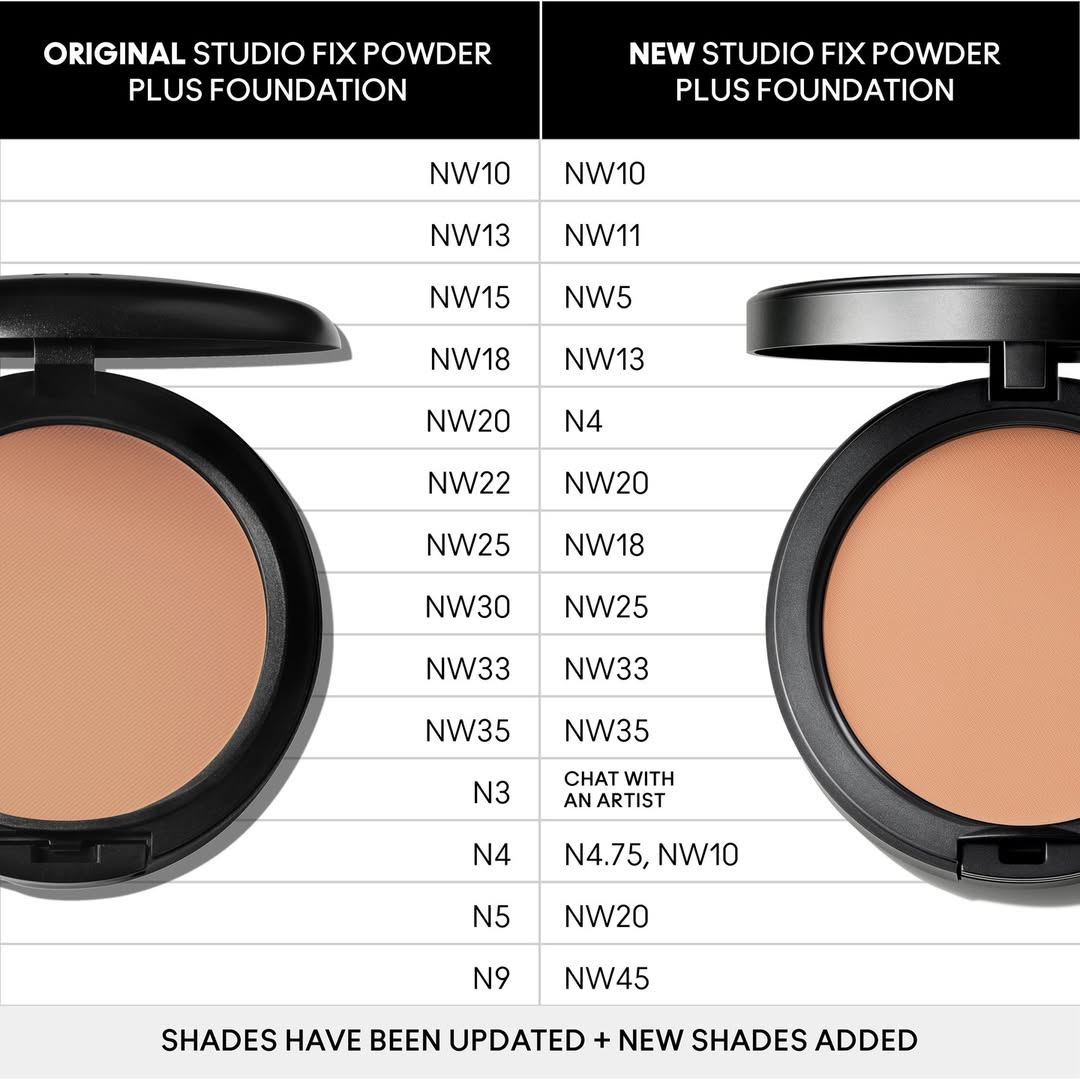 New Studio Fix Powder Plus Foundation
