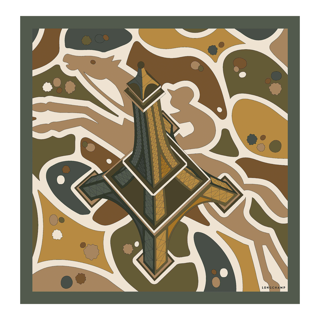 Equestrian Tower  Silk scarf 70  -  50653GSO