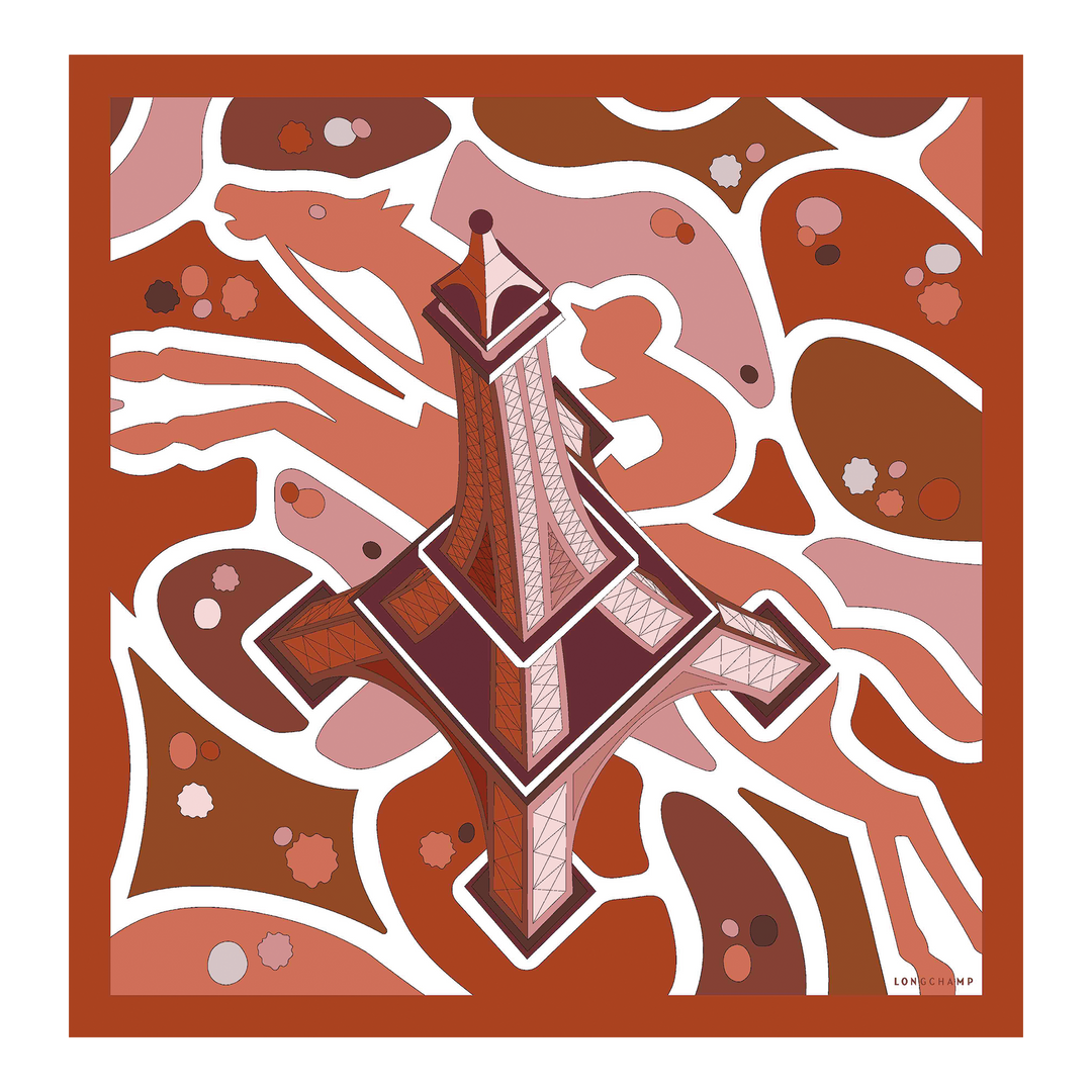 Equestrian Tower  Silk scarf 70  -  50653GSO