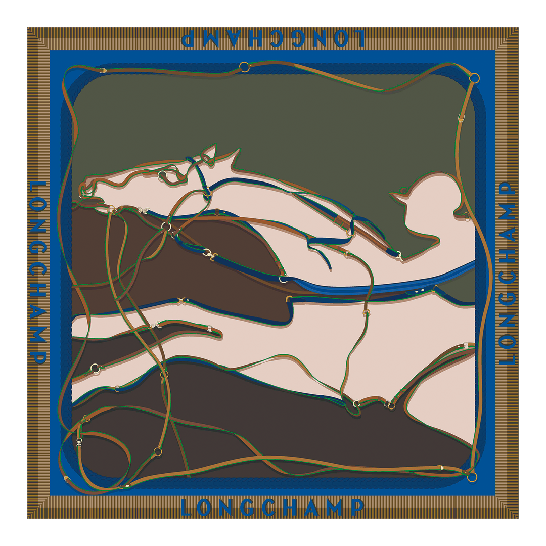 A toute Allure  Silk scarf 90 - 50664GSO - MYHOLDAL LEBANON