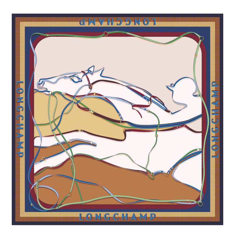 A Toute Allure  Silk scarf 90-50664GSO