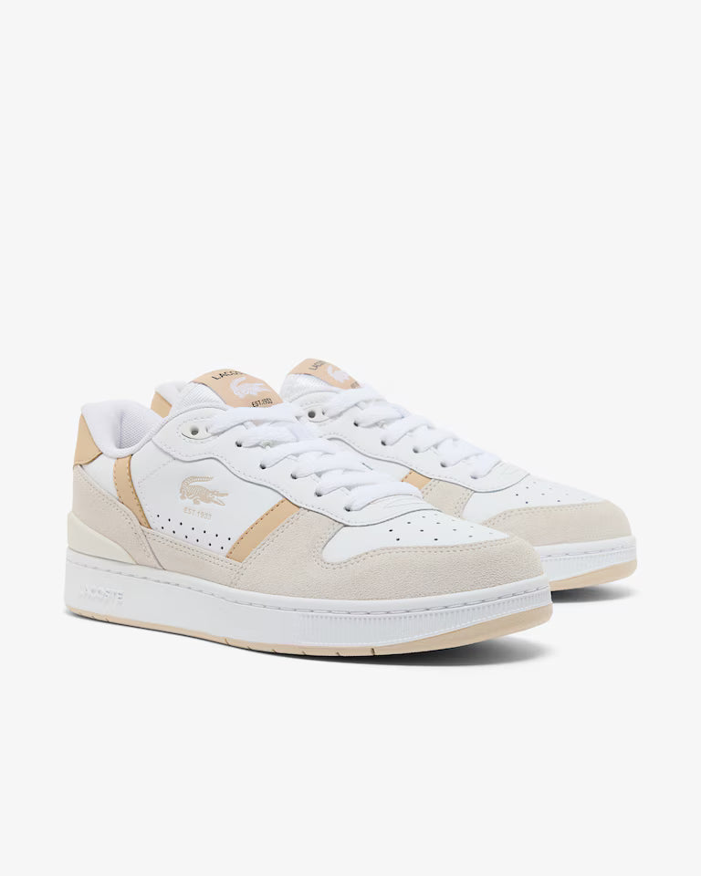 Women's T-Clip Set Leather Sneakers - 50SFA0192