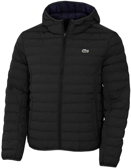 Men's Lightweight Foldable Hooded Water-Resistant Puffer Coat