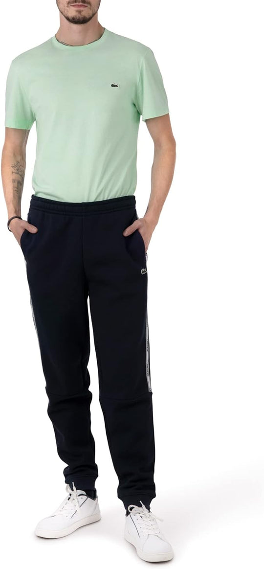 Men’s Lacoste Tapered Fit Branded Trackpants