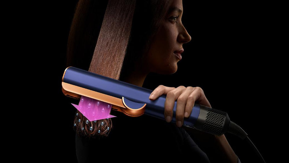 Dyson Airstrait™ straightener in Prussian Blue