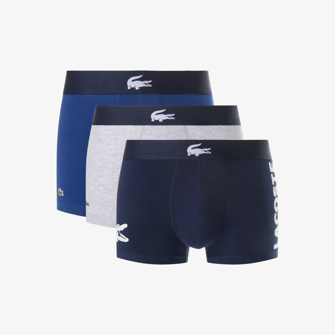 3-Pack Stretch Cotton Trunks - 5H1291 - MYHOLDAL LEBANON