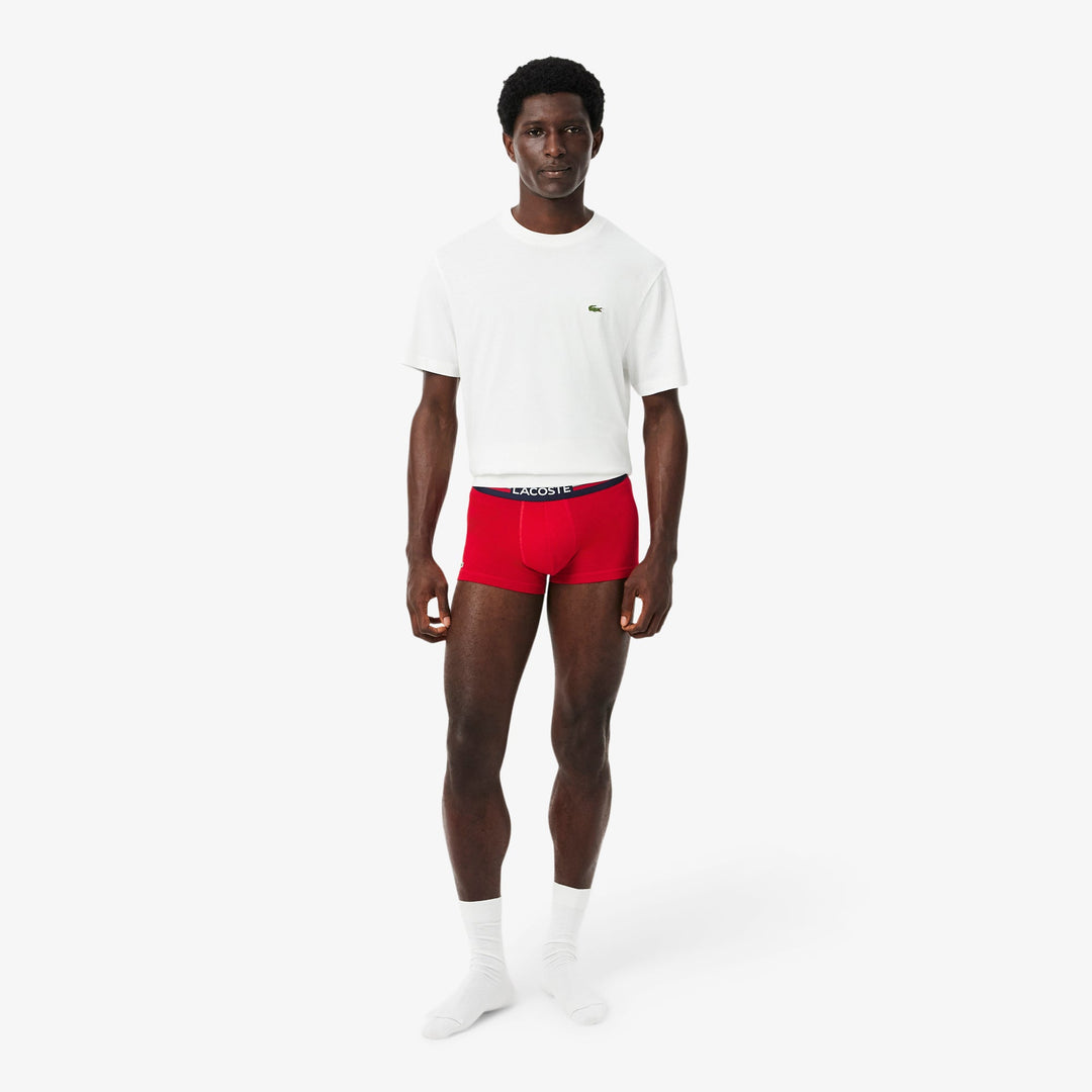 3-Pack Stretch Cotton Trunks - 5H2390 - MYHOLDAL LEBANON
