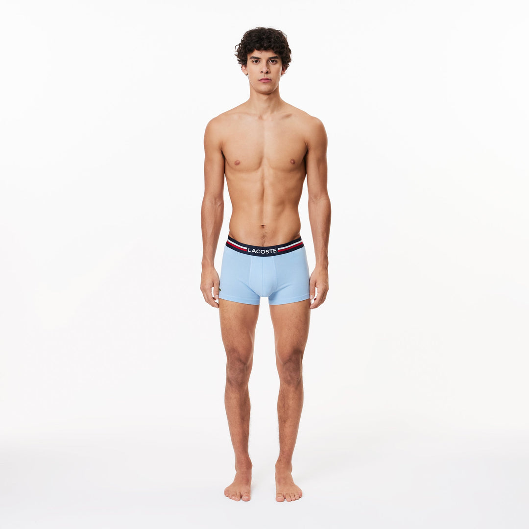 3-Pack Tricolor Waist Trunks - 5H3386 - MYHOLDAL LEBANON