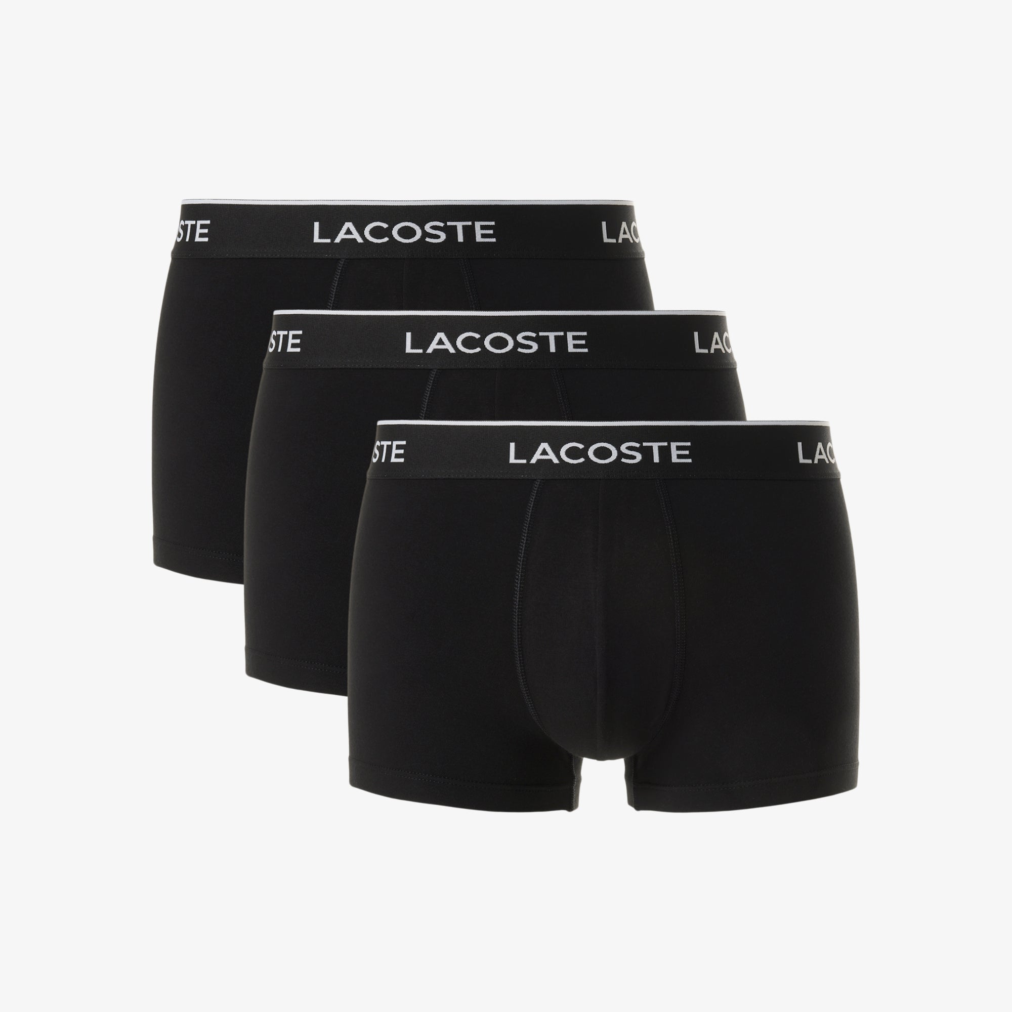 Pack Of 3 Casual Black Boxer Briefs - 5H3389 - MYHOLDAL LEBANON