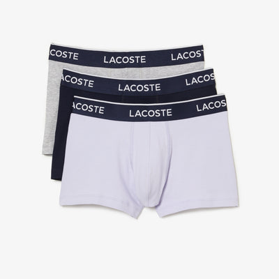 Shop The Latest Collection Of Lacoste Pack Of 3 Casual Black Trunks - 5H3389 In Lebanon
