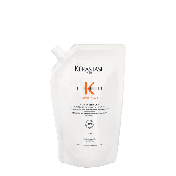 Nutritive Bain Satin Riche Refill Pouch 500ml
