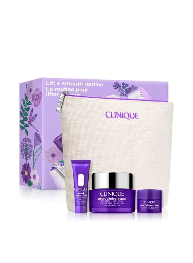 Clinique Lift + Smooth Routine Skincare Set