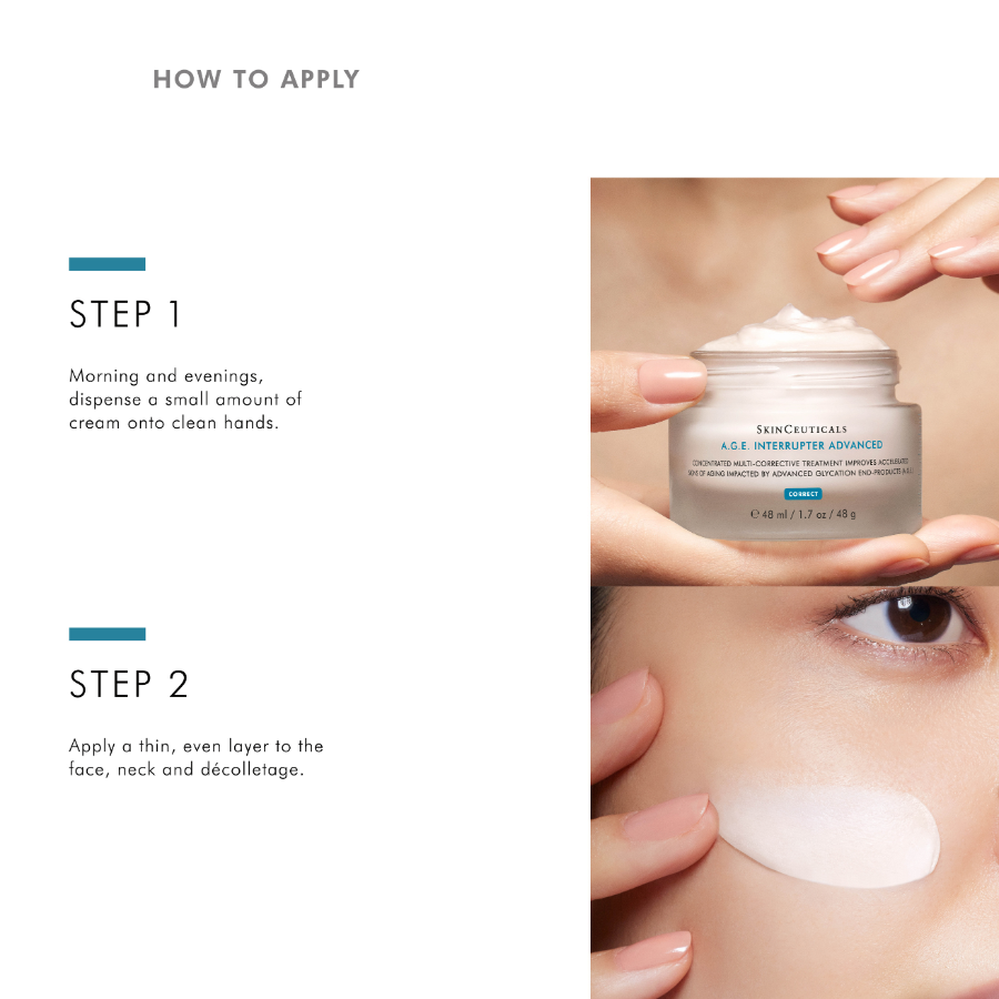 SkinCeuticals A.G.E Interrupter Advanced Anti-Aging Cream for All Skin Types 48ml