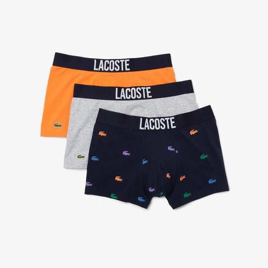 Men’s Logo Waist Short Stretch Cotton Trunk 3-Pack