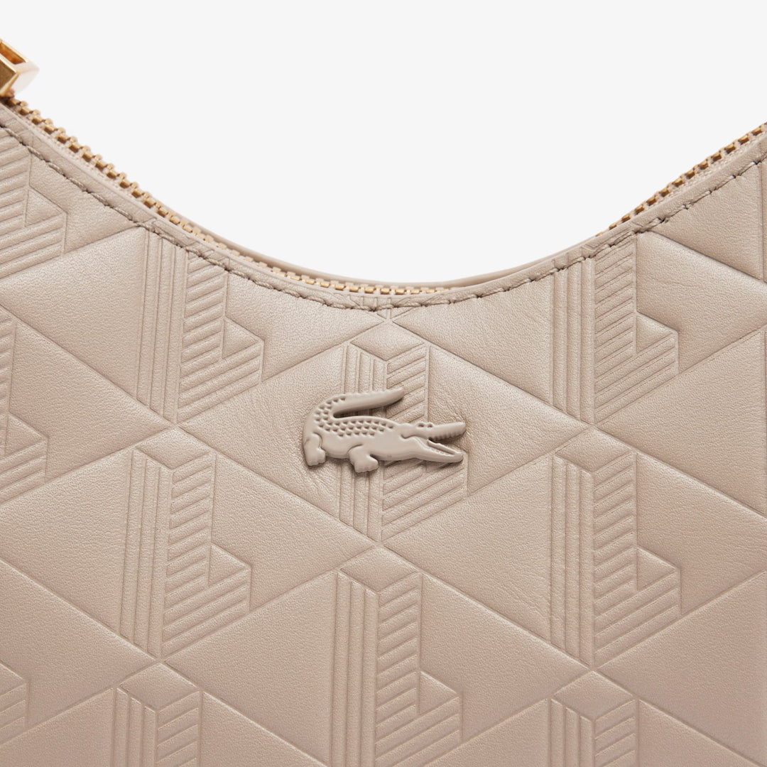 Maheki Embossed Leather Half Moon Purse-NF4710MH