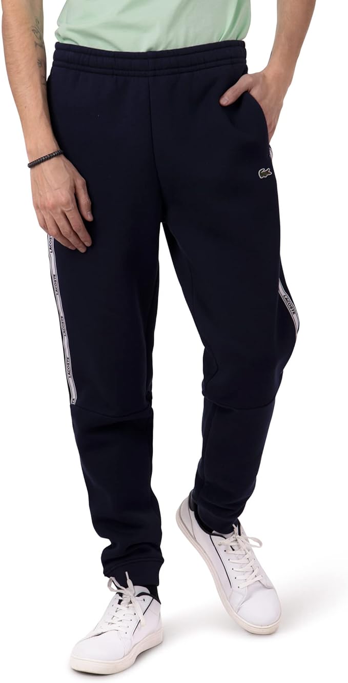 Men’s Lacoste Tapered Fit Branded Trackpants