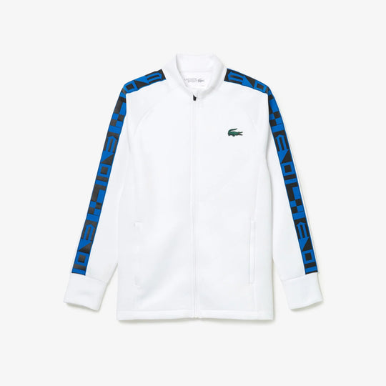 Men's Lacoste SPORT Printed Zip Tennis Sweatshirt