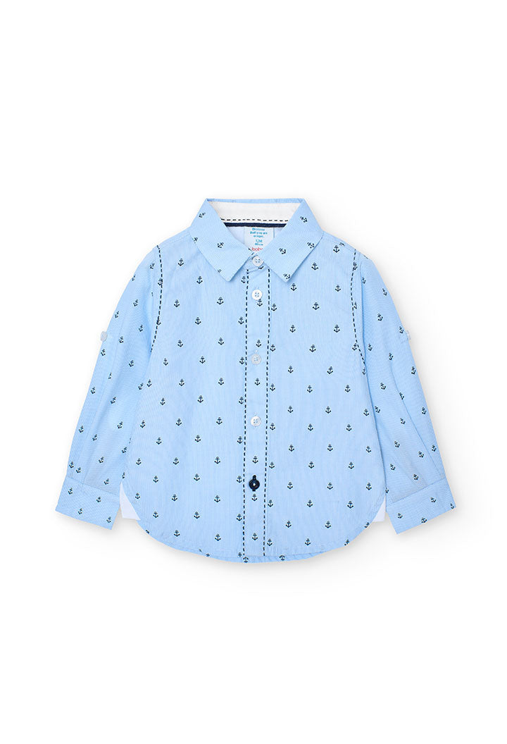 Buy Poplin shirt printed for baby -BCI - 718354 Online Lebanon, Online Shopping Lebanon